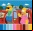Las paletas de colores de Los Simpsons Las paletas de colores de Los Simpsons