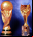 Los trofeos de las Copas del mundo Los trofeos de las Copas del mundo