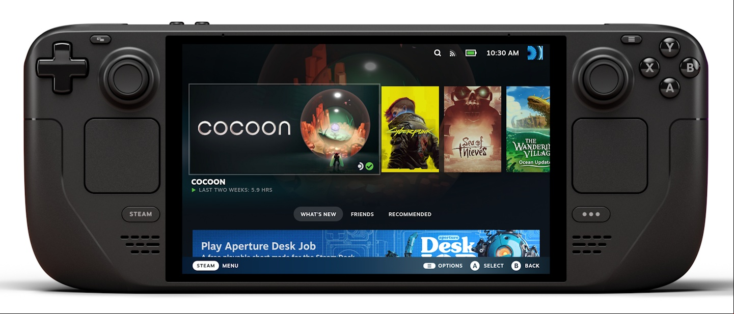Valve lanza el primer build estable de SteamOS 3.7 para sistemas AMD
