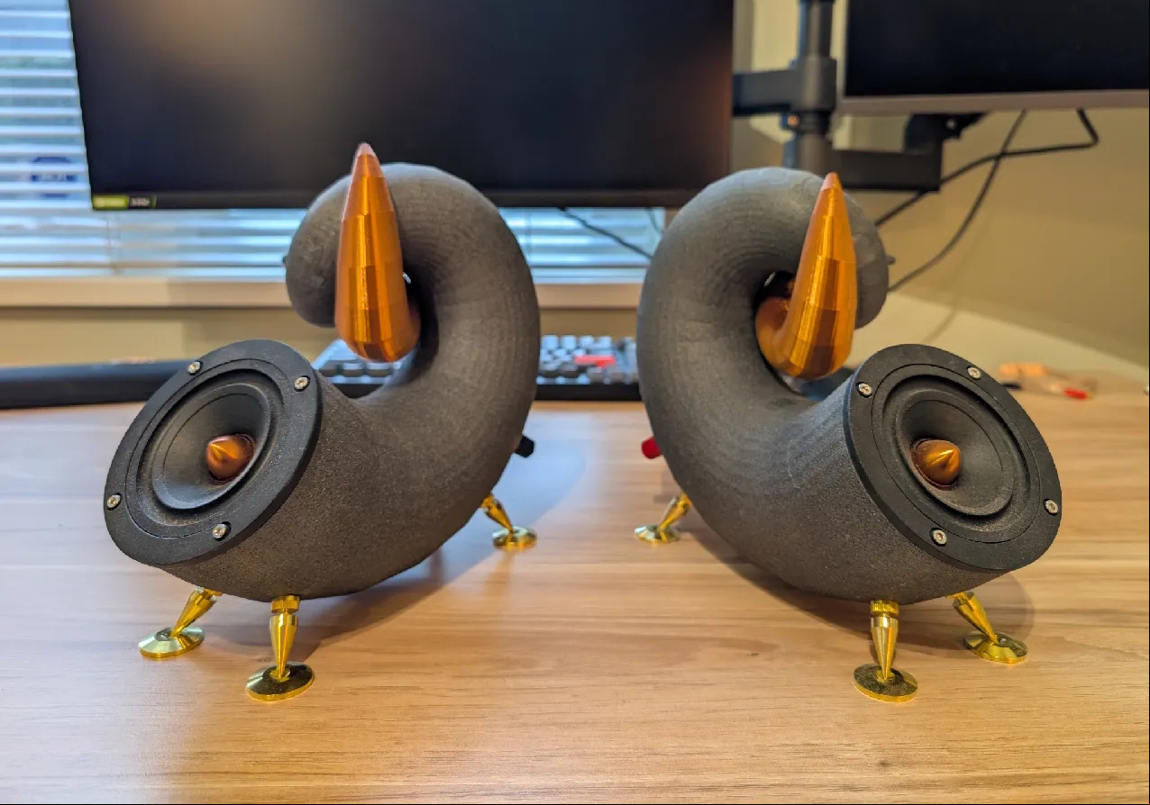 Creando réplicas de «altavoces para audiófilos»