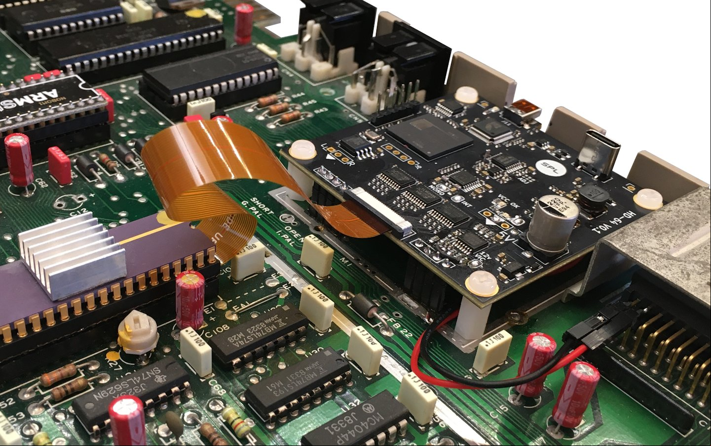 HD-64: Excelente salida HDMI para Commodore 64